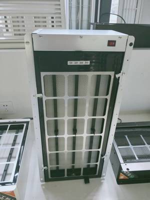 實拍回風(fēng)口空氣消毒凈化器的空氣分析測試